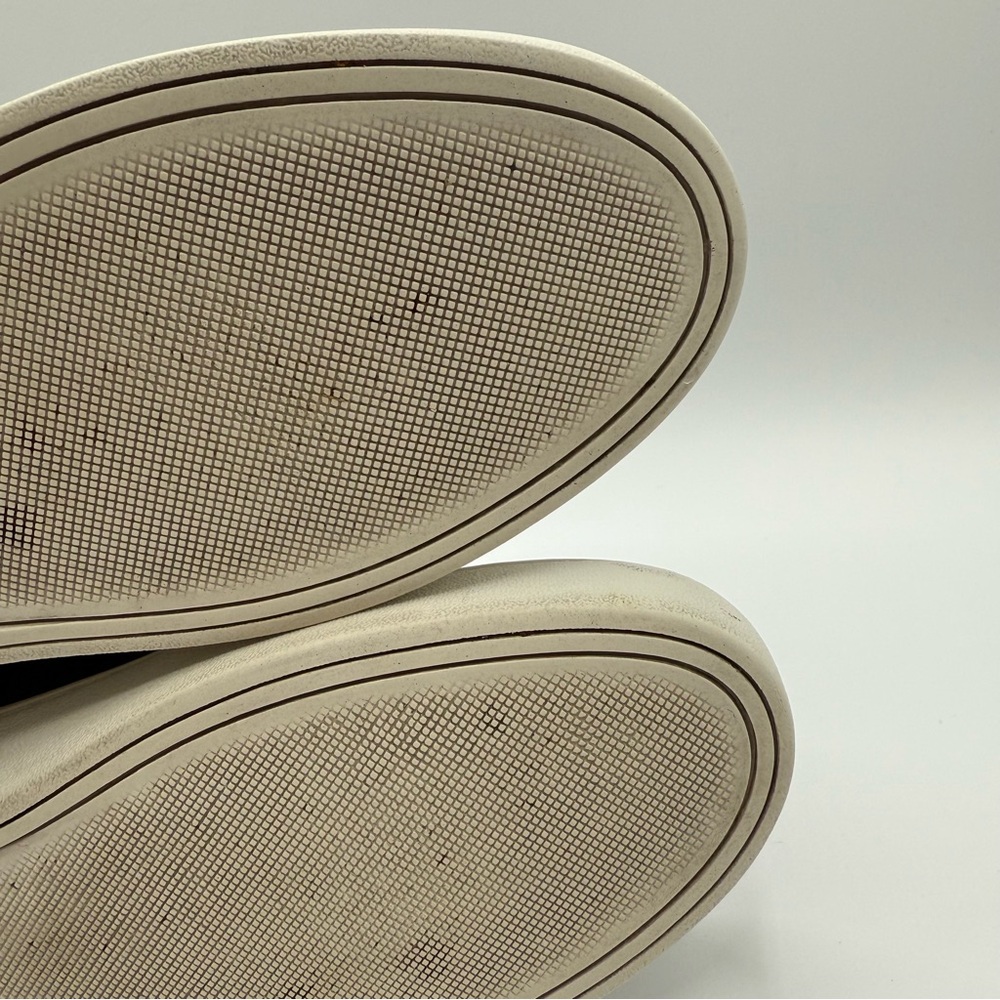 Michael Kors Black Paige High Top Leather/Suede Sneakers Size 10M - Picture 10 of 16